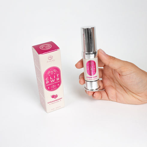 Secret Play Clit Pwr Strawberry Clitoral Balm 0.5 fl.oz